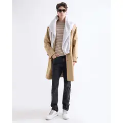 SEVEN SEVEN - Jean Stretch Desgastado Para Hombre Negro