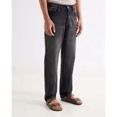 SEVEN SEVEN - Jean Straight Tono Café Para Hombre Negro