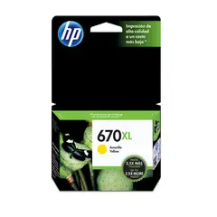 HP - CARTUCHO 670XL AMARILLO ORIGINAL