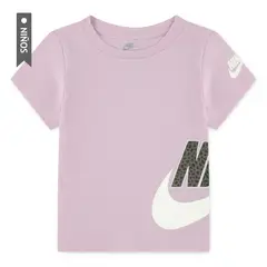NIKE - Camiseta Nkg Wild Warmth Graphic Tee Niño-Azul