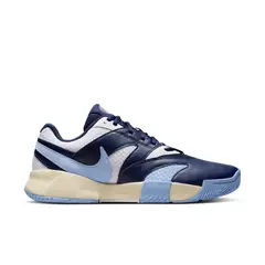 NIKE - Tenis M Court Lite 4 Hc Hombre-Azul/Blanco