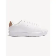 SEVEN SEVEN - Tenis Con Detalles Brillantes Para Mujer Café