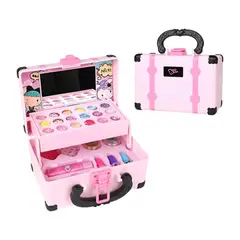 GENERICO - Set Baúl Maquillaje Niñas Juguete Infantil Belleza Brillos