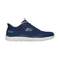 SKECHERS - Tenis hombre Summits Slip-Ins azul