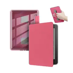 GENERICO - Estuche Para Kindle Paperwhite De 12va (7 Pulgadas) Rosa + Correa de la mano