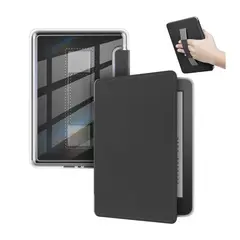 GENERICO - Estuche Para Kindle Paperwhite De 12va (7 Pulgadas) Negro + Correa de la mano