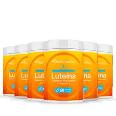 NUTRIPHARMA - Plan 6 Frascos Luteína Vitalis Navitas