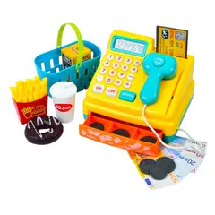 GENERICO - Caja Registradora Infantil Accesorios Juguete De Rol Niños