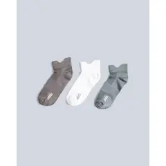 ATMOS - Medias De Hombre Invisible Marca Color Gris #32980018