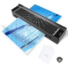 GENERICO - Máquina Laminadora A4 4 En 1 Con Cortador Integrado
