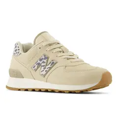NEW BALANCE - Tenis Deportivos Original 574 Beige Mujer