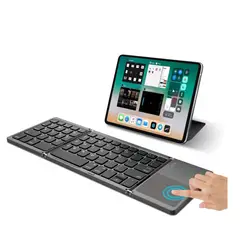 GENERICO - TECLADO PORTATIL PLEGABLE TOUCH PAD INALAMBRICO