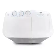 WESTINGHOUSE - Lavadora 7 Kg Carga Superior Doble Tina Blanco
