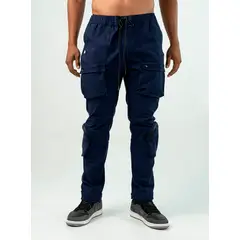 NO RULES - PANTALON CARGO UTILITY AZUL OSCURO