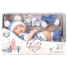 GENERICO - Bebé Realista Recien Nacido Silicona Reborn 40cm Juguete