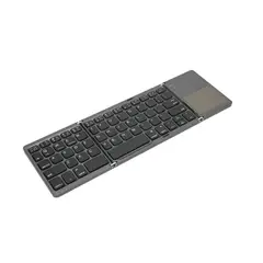 GENERICO - TECLADO PLEGABLE INALAMBRICO PORTATIL MULTIMEDIA TOUCH PAD