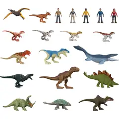 GENERICO - Minifiguras de Jurassic World Chaos Theory paquete de 20