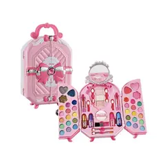 GENERICO - Kit De Maquillaje Infantil De 54 Piezas Para Niñas Cofre