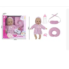 GENERICO - Muñeca Bebé con Accesorios