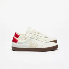 VEJA - Tenis de mujer panenka leather white pierre pekin bark Blan