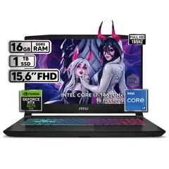 MSI - PORTATIL KATANA INTEL CORE I7-14650HX 16GB RAM 1TB SSD RTX 5070 15.6'' QHD