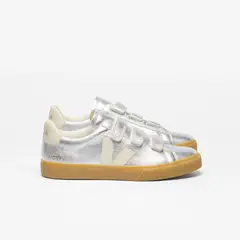 VEJA - Tenis de mujer recife logo leather Plateado RC0520779ASILVR