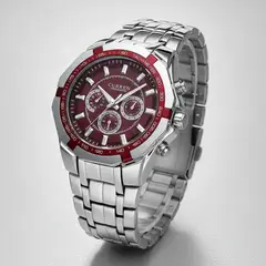 CURREN - Reloj Elegante Para Hombre Con Pulsera De Acero