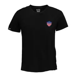 CREACIONES NU CROWN - Camiseta Escudo Atlético Junior De Barranquilla Hombre Nu Crown