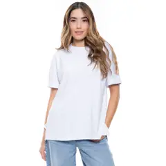 COLOR BLUE - Camiseta Manga Corta Con Cortes En La Espalda