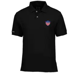 CREACIONES NU CROWN - Camiseta Tipo Polo Escudo Atlético Junior De Barranquilla Hombre Nu Crown