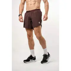 NO RULES - Pantaloneta Running Pro Retro Chocolate