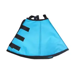 HALLY PET - Collar isabelino talla L Celeste