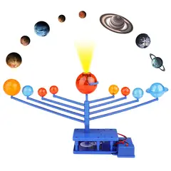 GENERICO - Kit Educativo Sistema Solar Rotativo Proyector
