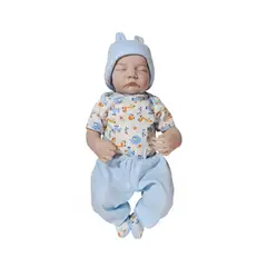 GENERICO - Bebe Reborn Cuerpo Completo Vinilo de Silicona 55cms