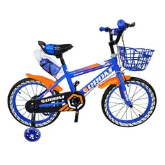 CROM - BICICLETA RIN 16 PARA NIÑOS CON AUXILIARES BIKE-7000
