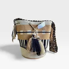 GENERICO - Mochila Bolso Wayuu Talla L