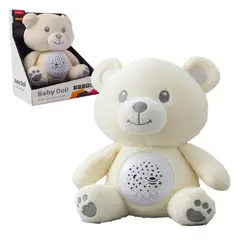 OTRAS MARCAS - Oso De Peluche Con Proyector Musical Dormidera Bebe
