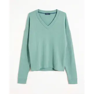 PATPRIMO - Saco Para Mujer Cuello V Color Verde Marca #30330661