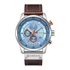 CURREN - Reloj 8291 Cafe Fondo Celeste