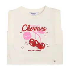 CODELIN - Camiseta Blanca Niña 330707B Codelín Marfil