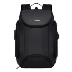 GENERICO - Maleta Bolso Morral antirobo de seguridad Impermeable con carga color GRIS