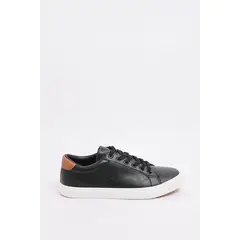 KOAJ - Tenis unicolores casuales con contraste posterior Hombre