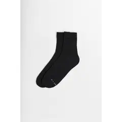 KOAJ - Medias unicolores largas con texturas acanaladas Mujer