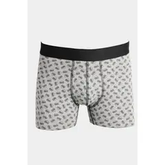 KOAJ - Bóxer midway brief-largo gris con diseños de Dexter Hombre