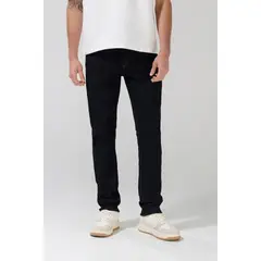 KOAJ - Jean tiro bajo skinny azul con ajuste ceñido y bolsill Hombre