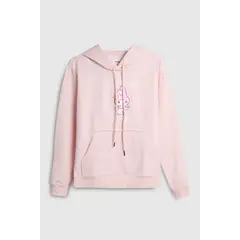 KOAJ - Buzo oversize con capota rosado y diseño de My Melody Niña