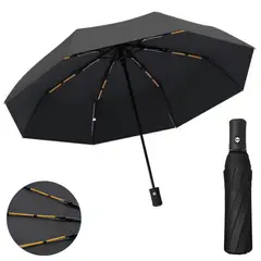 GENERICO - Sombrilla Automática Reforzada Filtro Uv Impermeable Premium