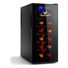 GUTSTARK - Cava De Vinos 12 Botellas Enfriadora Frigobar Nevera Licor