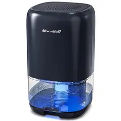 GENERICO - Deshumidificador Tanque 1lt 26m2 Silencioso Extrae 450mldía