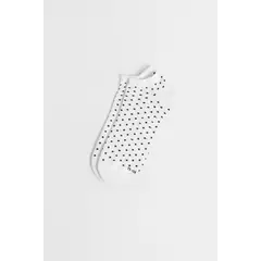 KOAJ - Medias tobilleras unicolores con puntos en contraste Hombre